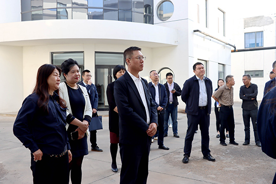 市人社局黨組書記、局長(zhǎng)一行走進(jìn)金橋焊材集團(tuán)調(diào)研